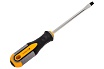 Шлицевая отвертка GREPP SL8*150мм, CrV, 3х-компонентная рукоятка 201-010