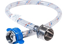 Гибкая подводка для воды ЦС нейлон, 1/2”Г х 3/4&quot;Ш L-60 см, штука ГП002181