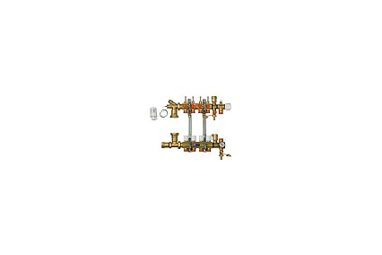 Коллектор в сборе Giacomini 1x3/4E/2 R557FY102