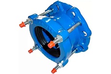 Муфта соединительная DN.ru ПФРК-TIAN Ду200 Ру10/16, чугун, NBR, обжим 218-235 мм D270-16458