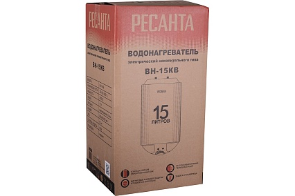 Накопительный водонагреватель Ресанта круглый ВН-15КВ 74/5/11