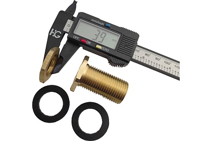 Штуцер для врезки в бочку 1/2" НР HG 1896103