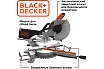 Торцовочная пила с протяжкой Black&Decker BDKITBES7002D-RK