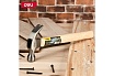 Молоток-гвоздодер Deli DL5240 250гр, деревянная рукоять 168209