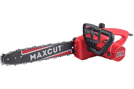 Пила цепная электрическая MaxCut MCE 153 1.5кВт, шина 14"/35см, поперечный двигатель, без инерц. тормоза цепи, защита от обратного удара 220300153