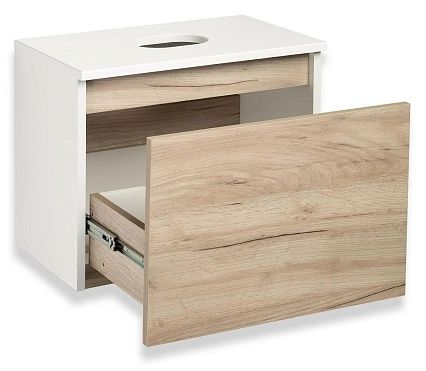 Тумба со столешницей Руно Бари 50 см