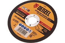 Круг отрезной по металлу (125х1.6х22.2 мм) Denzel 73763