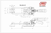 Стягивающий зажим HS CLAMP HS-40341-R