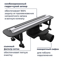 Трап для душа RGW SDR-56 40 см хром 79215640-01