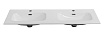 Раковина Cezares CZR-8073-120-2 120 см, две чаши, белый