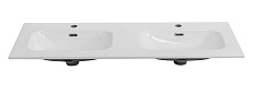 Раковина Cezares CZR-8073-120-2 120 см, две чаши, белый