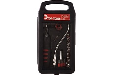 Набор насадок и сменных головок с держателем Top Tools 22шт. 39D185