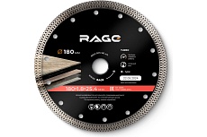 Диск алмазный тонкий по керамограниту (180х25.4/22.2 мм) RAGE by VIRA 605180