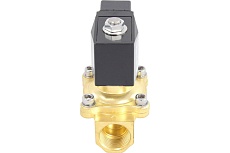 Электромагнитный клапан DN.ru соленоидный двухходовой VS2W-200V-NC Ду25 Ру10 220B AC D130-01013
