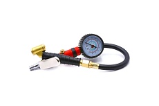Пистолет для подкачки шин с аналоговым манометром HQ-mech 60 мм, 0-15 bar УТ000002212