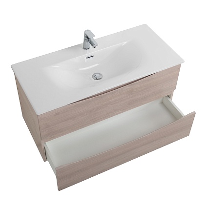 Мебель для ванной BelBagno Marino-Cer-N 100 см Rovere Grigio