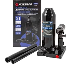 Бутылочный домкрат 3 т с клапаном Forsage F-T90304Euro(9601)