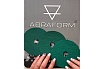 Круг фибровый 125х22 мм, P24, цирконат ABRAFORM AF-FBR-ZR-125-P24