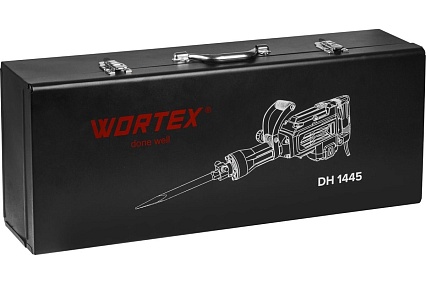 Отбойный молоток Wortex DH 1445 1400 Вт, 45 Дж, HEX 30, 1800 уд/мин 1333510
