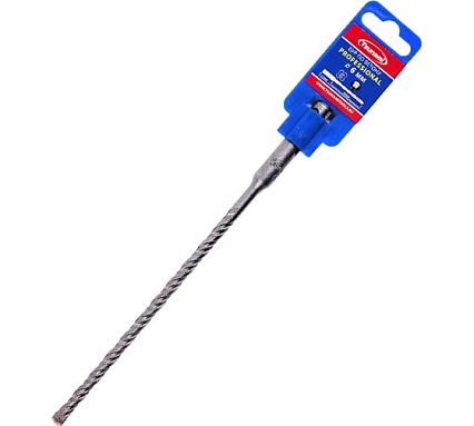 Бур по бетону SDS-plus Professional 6x210 мм Tsunami T10610200006210