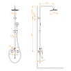 Душевая стойка RGW Shower Panels SP-24