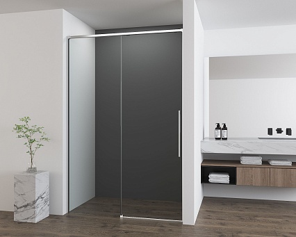Душевая дверь Vincea Ultima VDS-7UL100CL 100x200 хром, прозрачная