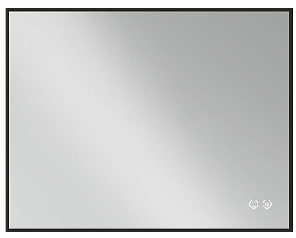 Зеркало Vincea VLM-3VN120B-2 120x80 см, сенсорный выключатель и диммер, антипар, черный