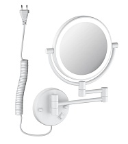 Зеркало косметическое Timo Saona 13376/16 с подсветкой, белый матовый