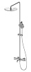 Душевая стойка Wonzon&Woghand Stick WW-88739017-BN брашированный никель