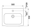 Раковина Iddis 0145000i28 50 см белый