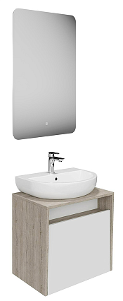 Мебель для ванной Kerama Marazzi Pro 60 см белый глянец
