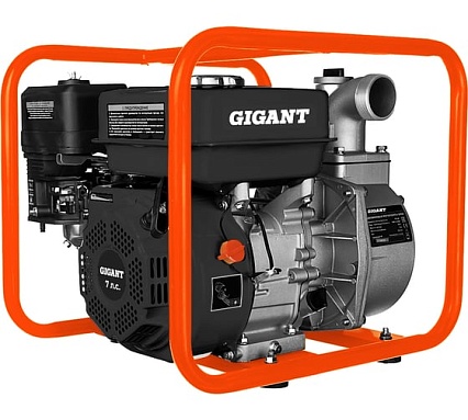 Мотопомпа для грязной воды Gigant 7 лс GWP80