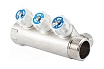 Коллектор с регулировочными вентилями PROFACTOR в/н 1"х3 вых 16 цанга PF MVP 269.3C