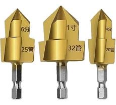 Подъемное сверло трехлезвийное, 3 шт, PPR, HSS, 20/25/32 мм, ступенчатое Vitatools sverlo-trehlezviynoe-hss-20-25-32-mm-stupenchatoe