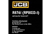 Пистолет обдувочный JCB сопло 150мм, 6.2Bar, 120-200л/мин JCB-R8761 /RP8033-1/(58318)