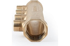 Коллектор латунный PROFACTOR в/н 1&quot; х 4 вых 1/2&quot; нар PF MF 263.4