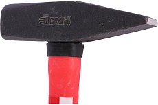 Слесарный кованый молоток DERZHI с фибергласовой рукояткой, 600 г 8802-060