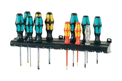 Набор отверток WERA Kraftform12 XXL Set TORX® + 2 Racks WE-051011