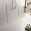 Трап для душа Timo Drain System 1000 DS230210/17 100 см, вставка Plate, матовое золото