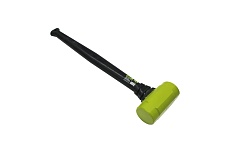 Кувалда ON стальная фрезерованная с рукоятью из литой маслобензостойкой резины 5 кг 06-02-020
