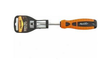 Отвертка SL5.0х75мм, CrV, 2-х компонентная рукоятка Sparta Point 11765