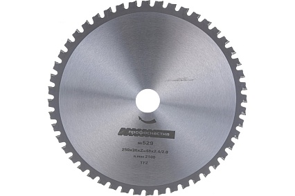 Диск пильный по стали Эксперт STEEL 529 (250х30 мм; Z48; TFZ 0) Профоснастка 60402001
