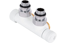 Узел нижнего подключения SR Rubinetterie угловой 1/2&quot;х3/4&quot;е белый левый 0685-1500VCEA