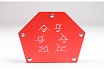 Угольник магнитный шестигранный Plazweld PWE75LBS, 33 кг (Welding magnet) PWE75LBSH