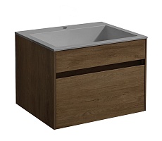 Тумба с раковиной Vincea Chiara new 60 см T.Oak