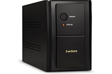 Источник бесперебойного питания Exegate SpecialPro UNB-1200.LED.AVR.EURO.RJ 1200VA/750W, LED, AVR, 4 евророзетки, RJ45/11, Black 285491