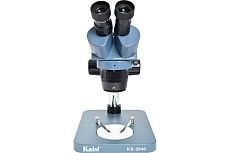 Микроскоп Kaisi KS-2040 20x40X бинокулярный + кольцевая подсветка М7746195