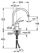 Смеситель для кухни Grohe Euroeco 32752000