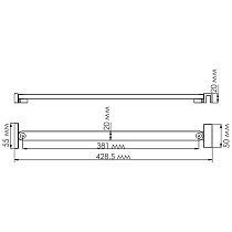 Фиксатор WasserKRAFT D097 для душевой двери