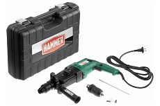 Перфоратор Hammer (13180) 850 вт sds+ 26мм 0-1245 об/мин 2.8дж, 3 режима, кейс PRT850CE